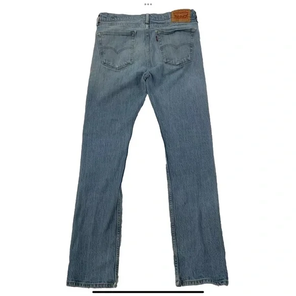 Levi’s 510 Men's 32x32 Skinny Jeans Distressed White Oak Cone Denim Light Wash - Picture 1 of 16